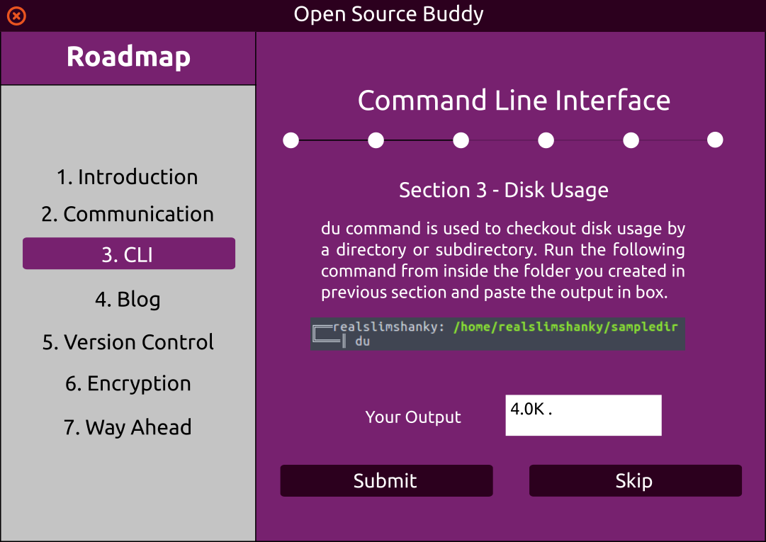 GUI Design - CLI