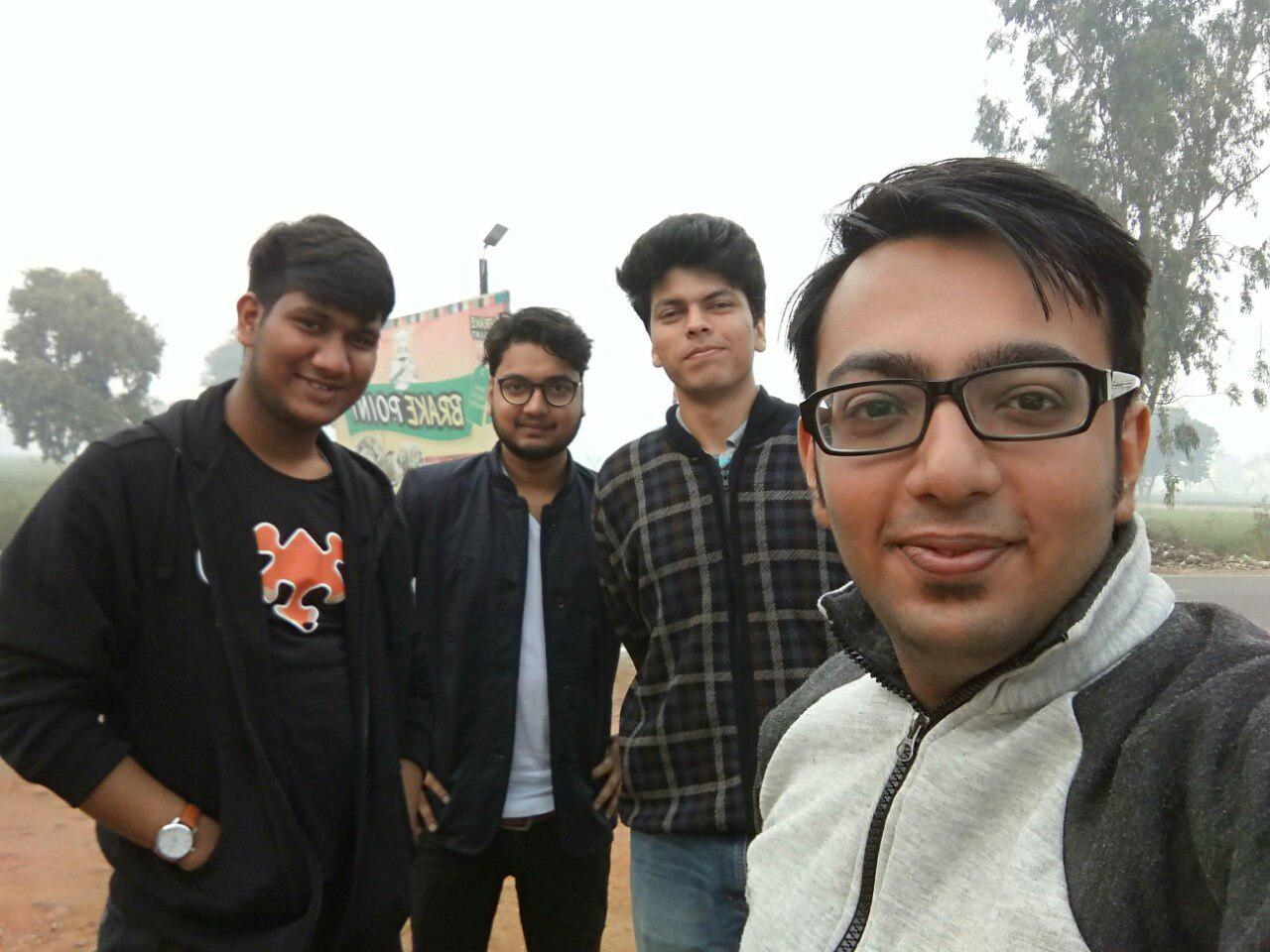 On our way to Aligarh Muslim University